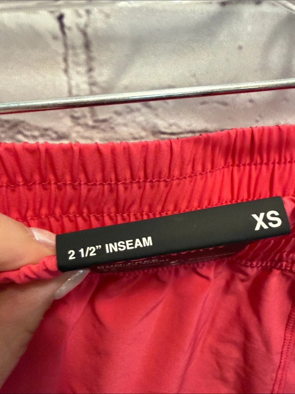 90 Degree By Reflex Hot Pink Athletic Shorts